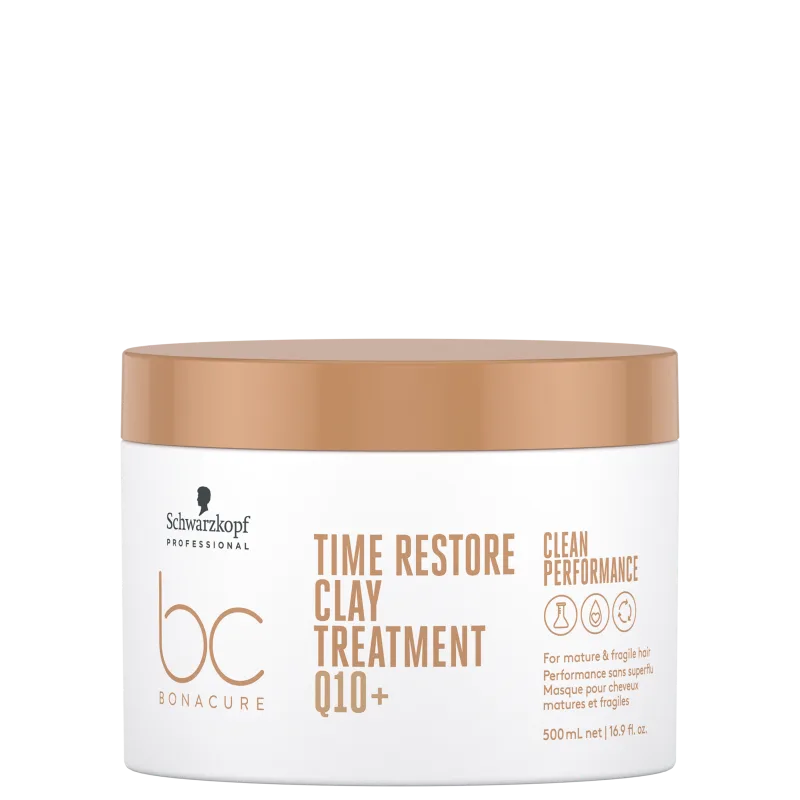 Schwarzkopf BC Clean Performance Q10+ Time Restore Clay Treatment 500ml