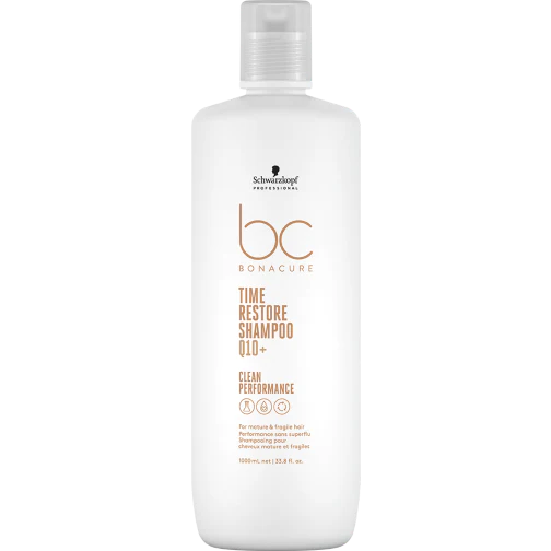 Schwarzkopf BC Clean Performance Q10+ Time Restore Shampoo 1 Litre