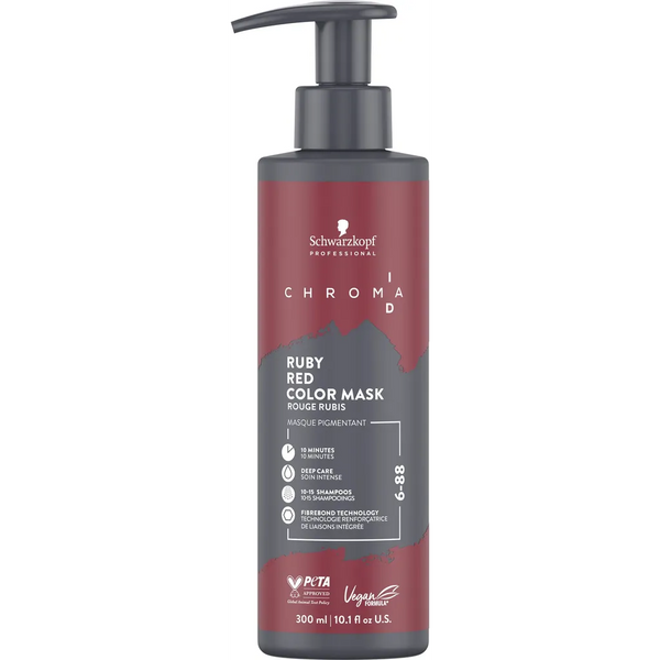 Schwarzkopf Chroma ID Express Bonding Color Mask Ruby Red 6-88 300ml