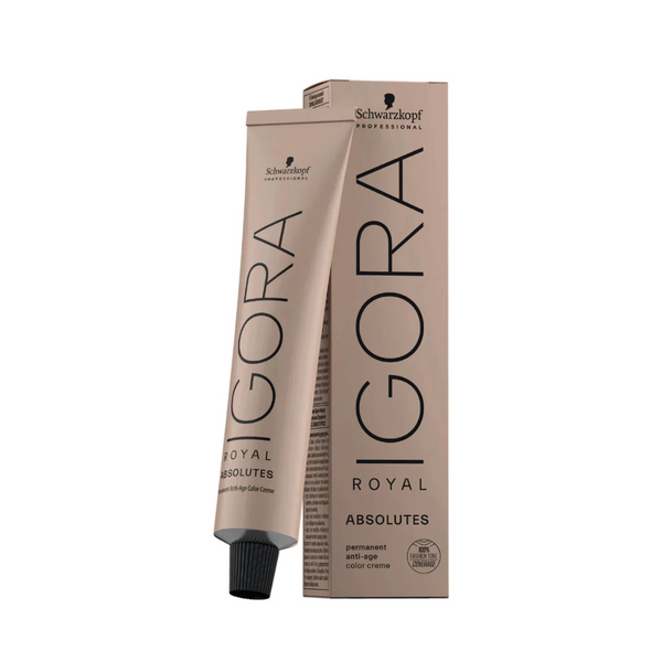 Schwarzkopf Igora Royal Permanent Colour Absolutes 8-01 Light Blonde Natural Cendré 60ml