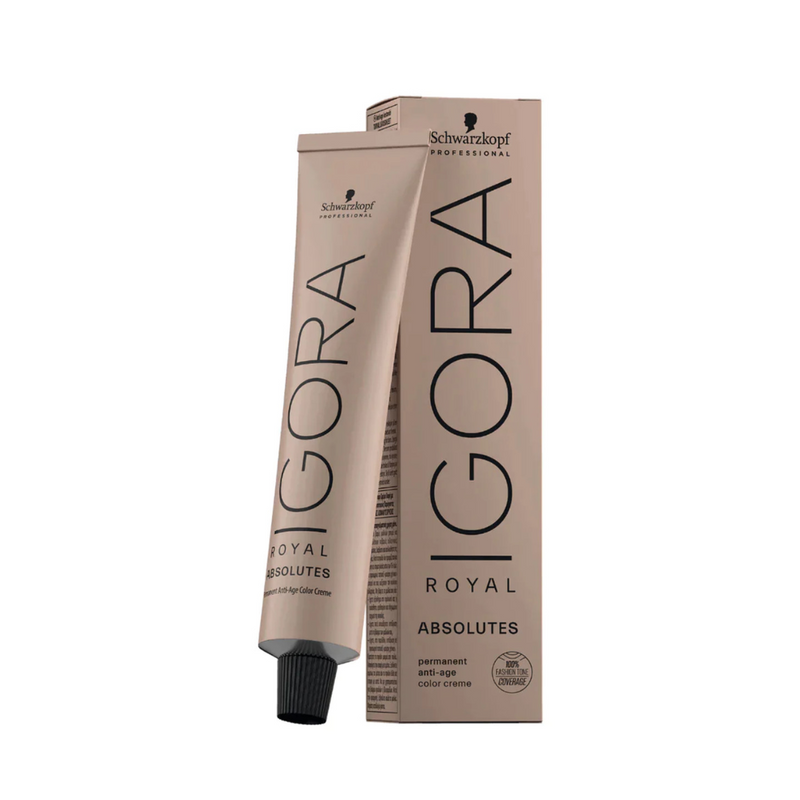 Schwarzkopf Igora Royal Permanent Colour Absolutes 8-01 Light Blonde Natural Cendré 60ml