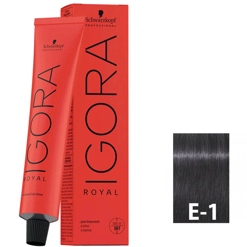 Schwarzkopf Igora Royal Permanent Colour Booster/Neutraliser E-1 60ml