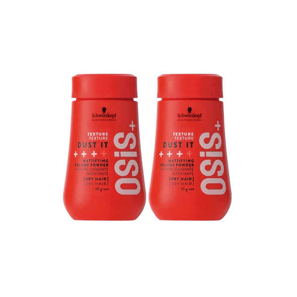 Schwarzkopf OSiS+ Dust It Mattifying Volume Powder For Strong Results 10g Twin Pack