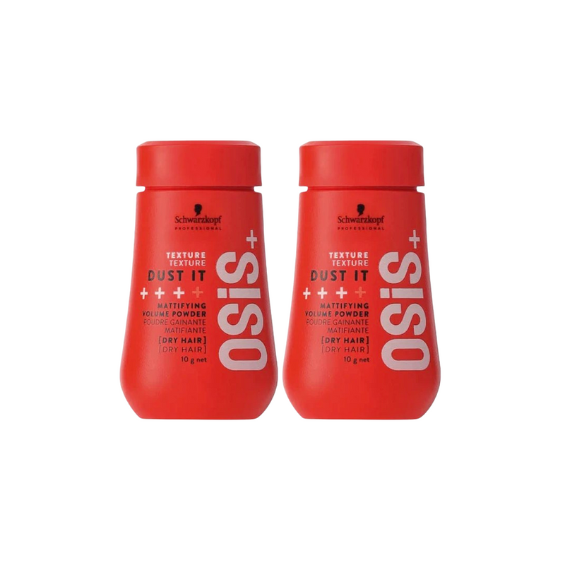 Schwarzkopf OSiS+ Dust It Mattifying Volume Powder For Strong Results 10g Twin Pack