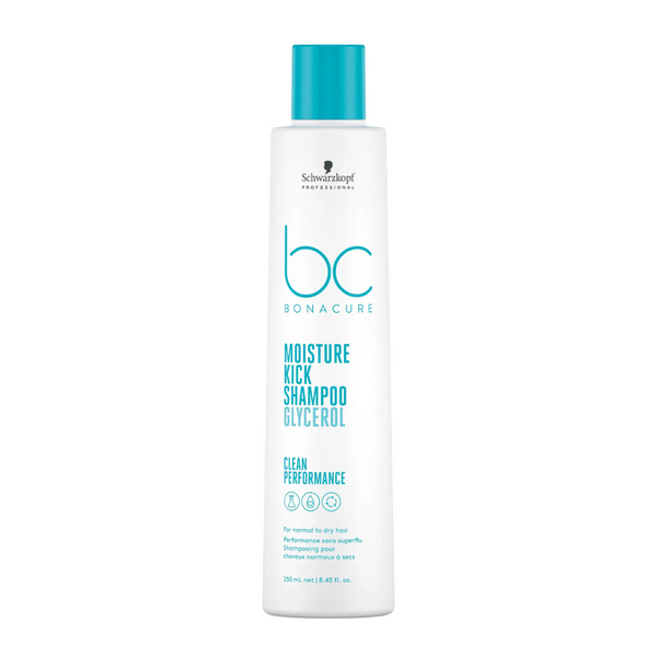 Schwarzkopf Professional BC Clean Performance Moisture Kick Shampoo 250ml & Conditioner 200ml Duo