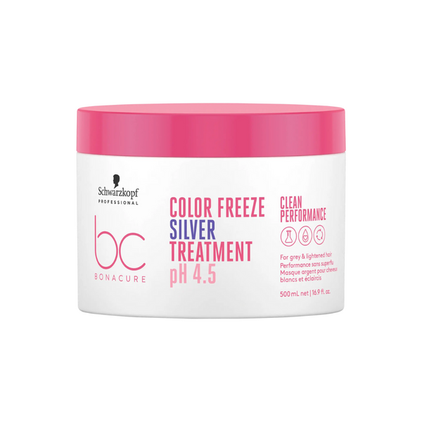 Schwarzkopf BC Clean Performance PH 4.5 Color Freeze Silver Treatment 500ml