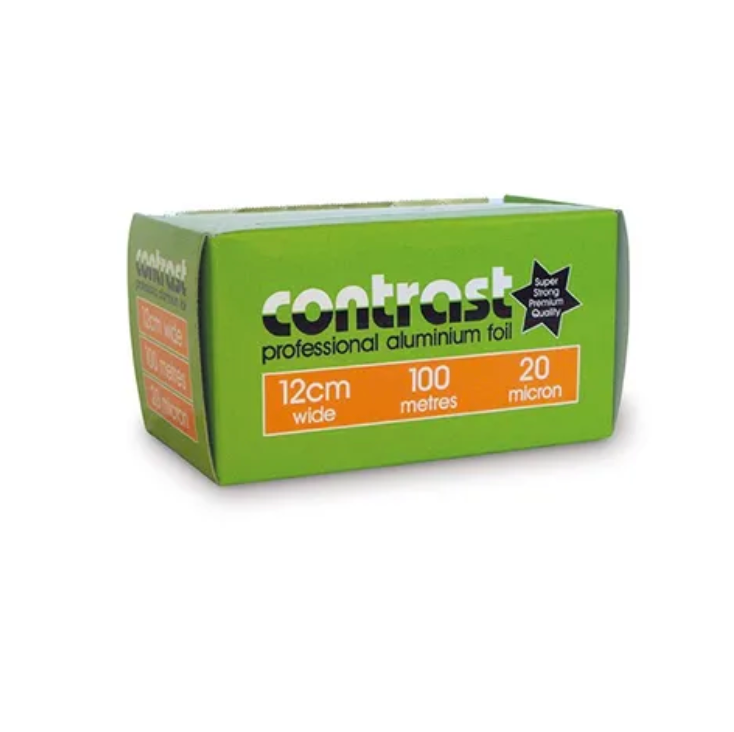 Contrast Professional Aluminium Foil - 20 Micron - Beautopia Hair & Beauty