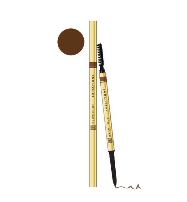Brow Code Imitations Micro Pencil Warm Brown - Beautopia Hair & Beauty