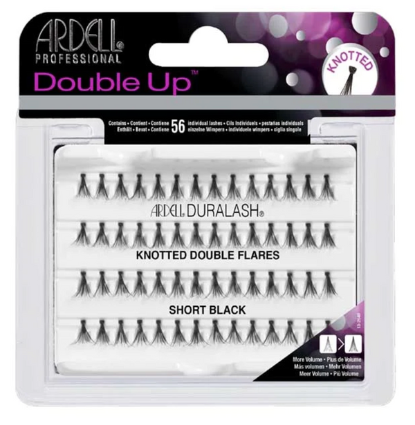 Ardell Double Up Knotted Flare Lashes Short Black