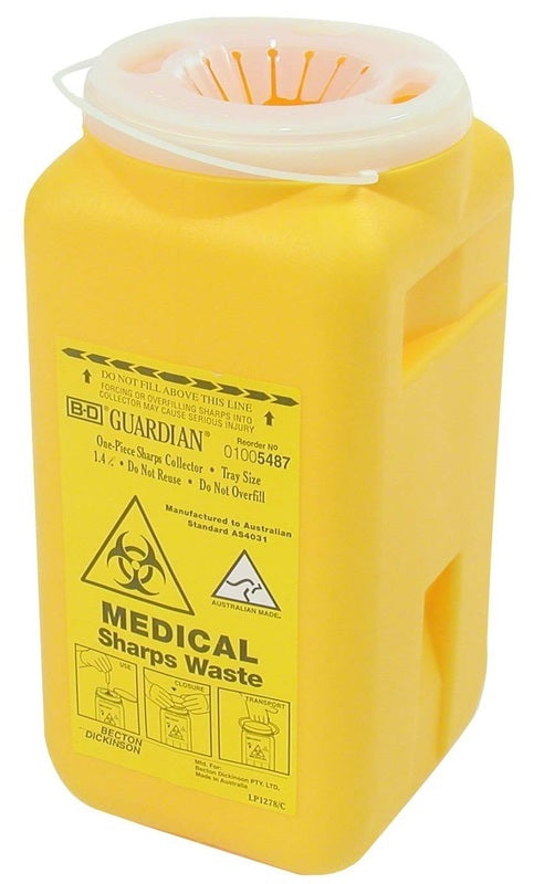 Guardian Sharps Disposal Unit - 1400ml