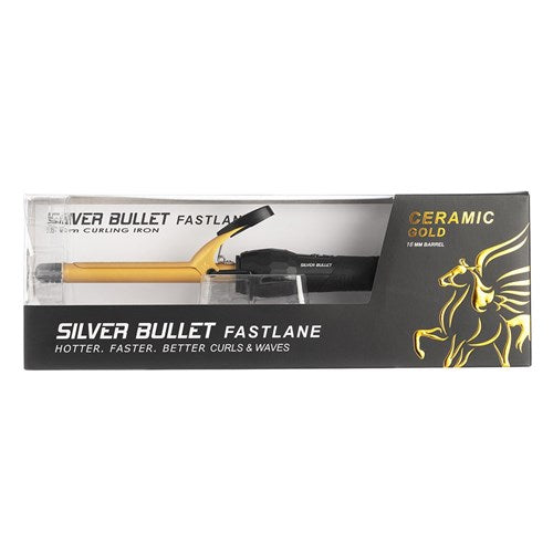 Silver Bullet Fastlane Gold Ceramic Curling Iron 16mm