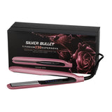 Silver Bullet Titanium 230 Supernova Touch Screen Hair Straightener Vintage Rose