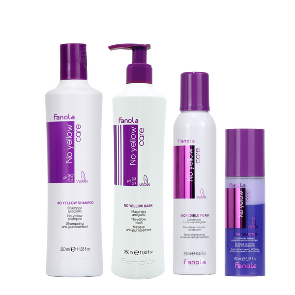 Fanola No Yellow Care Quad Pack