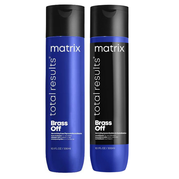 Matrix Total Results Brass Off Shampoo & Conditioner Duo 300ml