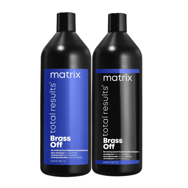Matrix Total Results Brass Off Shampoo & Conditioner Duo 1L
