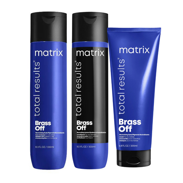 Matrix Total Results Brass Off Shampoo, Conditioner & Mask Trio