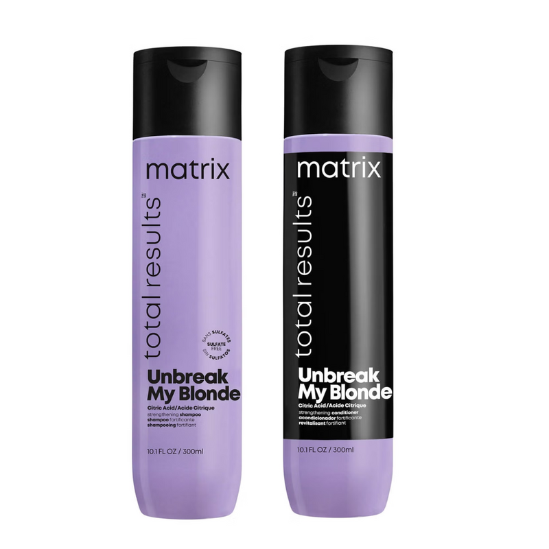#Matrix Total Results Unbreak My Blonde Shampoo & Conditioner Duo 300ml (discontinued)