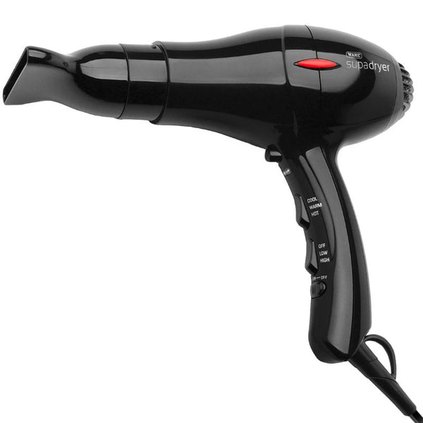Wahl SupaDryer Ionic Hair Dryer Black - Beautopia Hair & Beauty