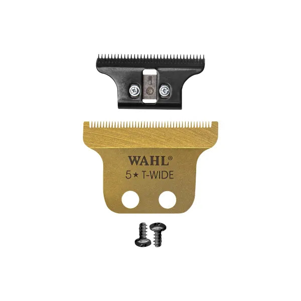 Wahl T-Wide Gold Plated Blade Set