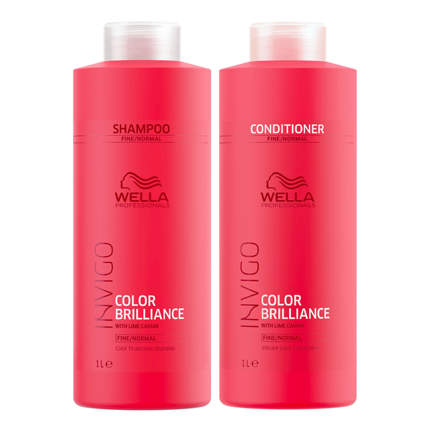 Wella Invigo Color Brilliance Shampoo & Conditioner 1 Litre Duo