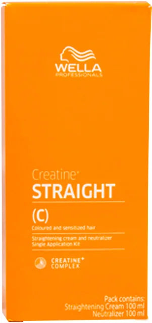 Wella Creatine + Straight Colour-Sensitised Kit 100ml
