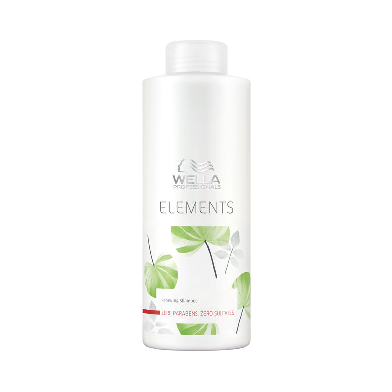 Wella Elements Renewing Shampoo & Lightweight Renewing Conditioner 1 Litre Duo