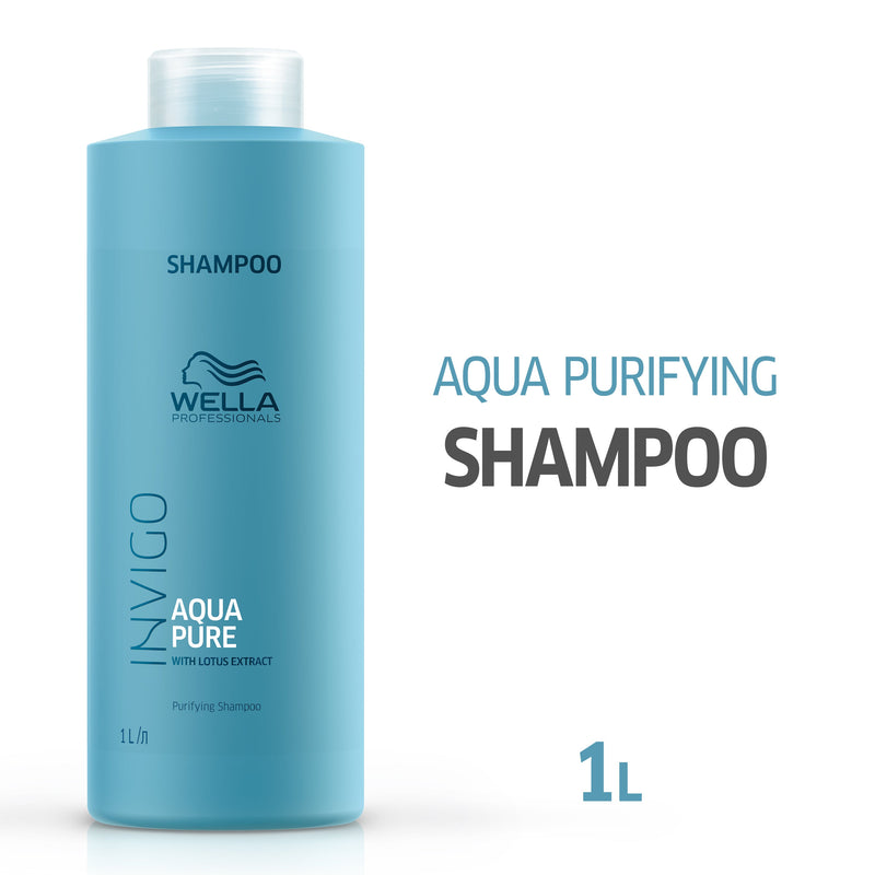 Wella Invigo Balance Aqua Pure Purifying Shampoo 1 Litre