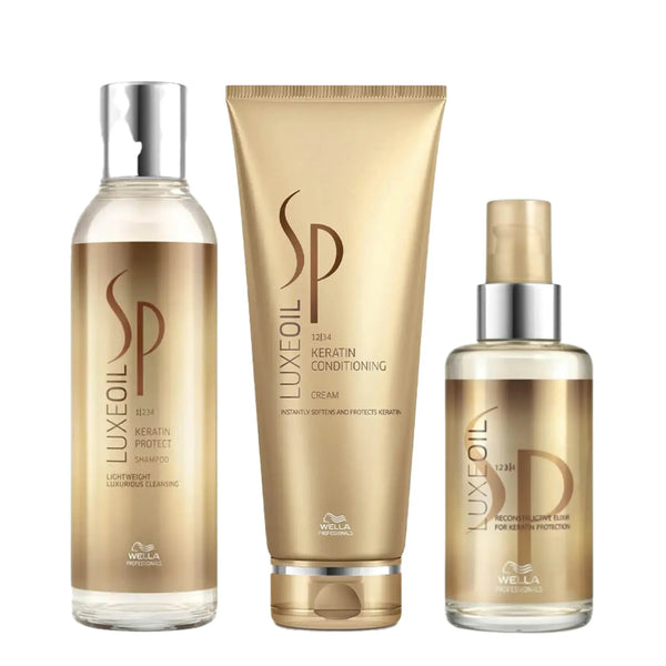 Wella SP System Professional LuxeOil Trio With Reconstructive Elixir 100ml