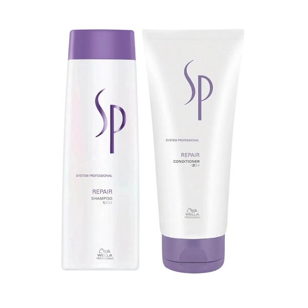 Wella SP System Professional Repair Shampoo 250ml & Conditioner 200ml Duo