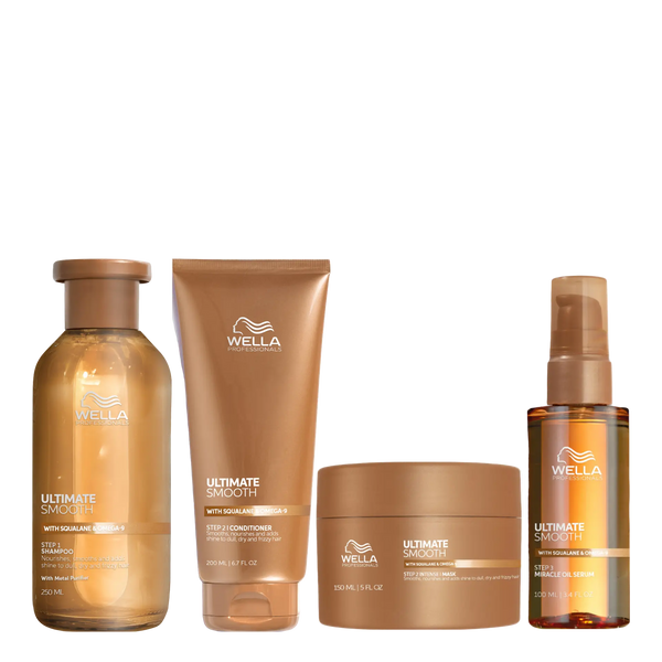 Wella Ultimate Smooth Quad with Serum Bundle