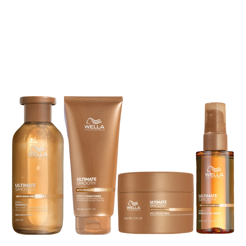 Wella Ultimate Smooth Quad with Serum Bundle