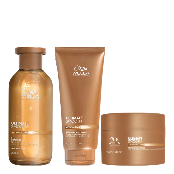 Wella Ultimate Smooth Trio with Mask Bundle