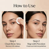Ysen's Brow Mapping Thread Black (30m)