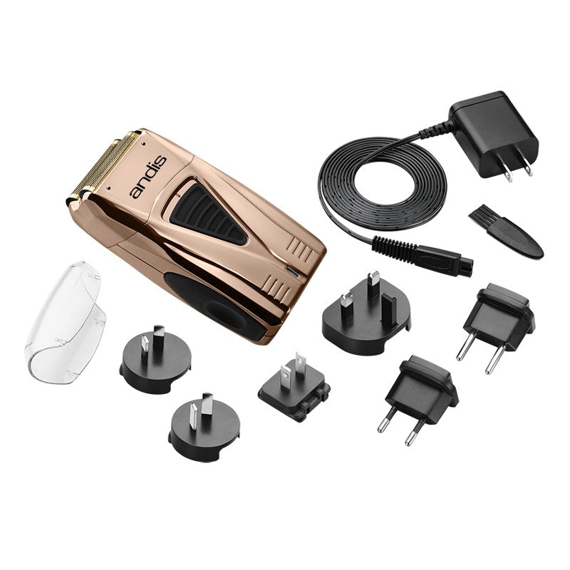 Andis Profoil Lithium Titanium Foil Shaver TS1 Copper - Beautopia Hair & Beauty