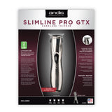 Andis Professional Slimline Pro GTX Cordless Trimmer Silver - Beautopia Hair & Beauty