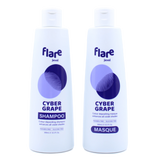 Jeval Flare Cyber Grape Shampoo & Masque Duo 300ml