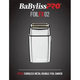 Babyliss Pro FoilFX02 Metal Double Foil Shaver - Beautopia Hair & Beauty