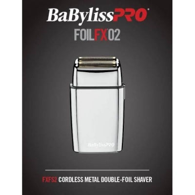 Babyliss Pro FoilFX02 Metal Double Foil Shaver - Beautopia Hair & Beauty