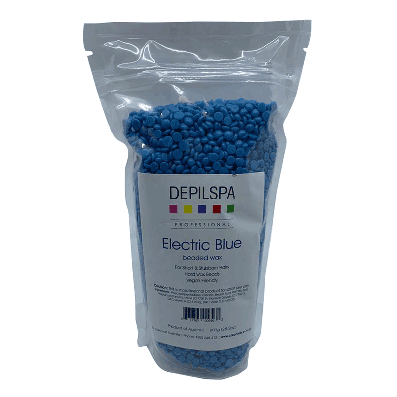 Depilspa Vegan Electric Blue Wax Beads 800g