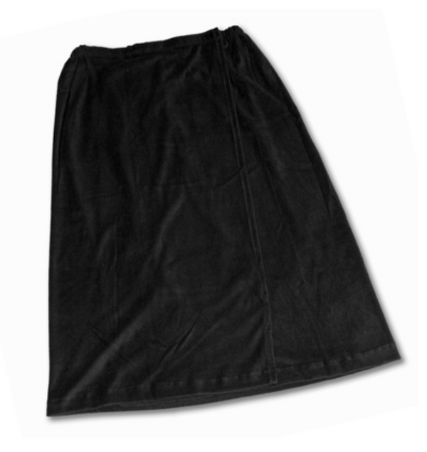 Santorini Pure Beauty Adjustable Gown Velcro Free Black