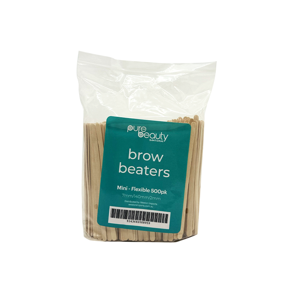 Santorini Pure Beauty Mini Flexible Brow Beaters 500 Pack