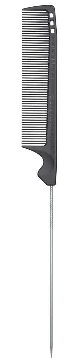 Olivia Garden CarbonLite Metal Tail Comb