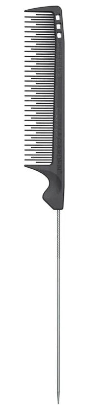 Olivia Garden CarbonLite Metal Tail Teasing Comb