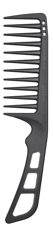 Olivia Garden CarbonLite Wide Tooth Comb with Handle