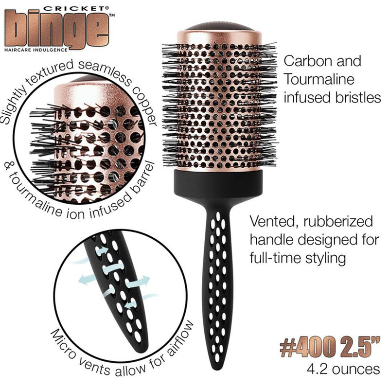 Cricket Binge Copper Tension Thermal Brush #400