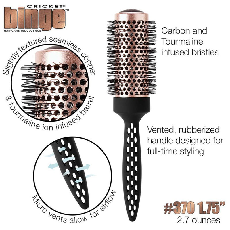 Cricket Binge Copper Tension Thermal Brush #370