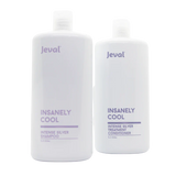 Jeval Insanely Cool Intense Silver Shampoo & Treatment Conditioner 1 litre