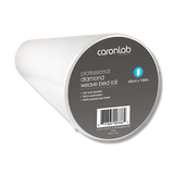 Caronlab Diamond Weave White Perforated Bed Roll 60cm x 100m
