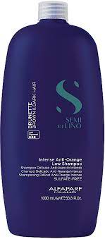 Alfaparf Milano Semi Di Lino Brunette Intense Anti-Orange Low Shampoo 1 Litre