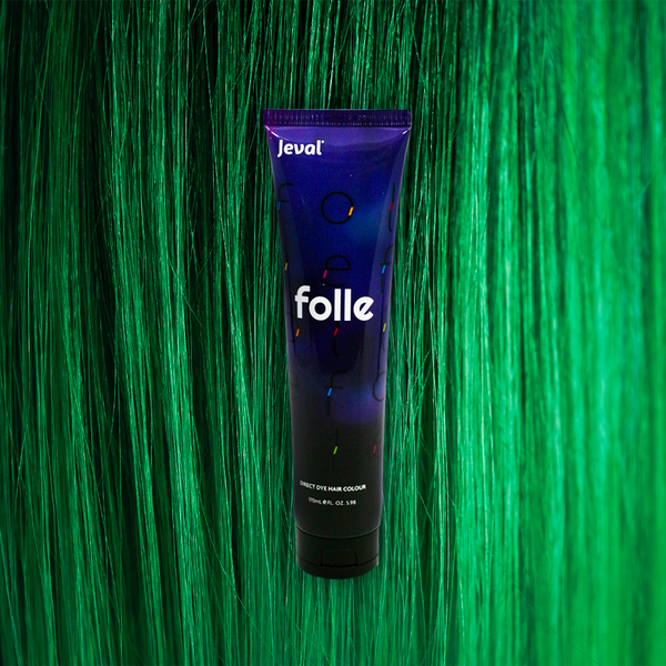 Jeval folle Everdeen Green Hair Colour 170ml - Beautopia Hair & Beauty